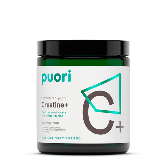 Puori Creatine+ Creatina monoidrato e taurina - 100 porzioni
