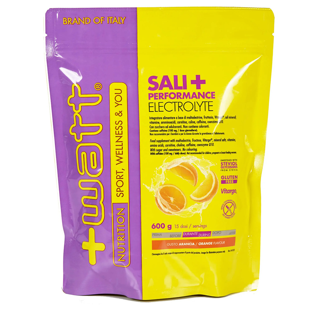 +WATT Sali+ Performance Electrolyte 600gr limone